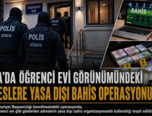 Buca ’da Öğrenci Evi Görünümündeki Adreslere Yasa Dışı Bahis Operasyonu