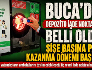 Buca ‘da Şişe Başına Para Kazanma Dönemi Başladı. Depozito İade Noktaları Belli Oldu