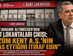 MHP’li Bahadır Altınkeser ’den Kent Lokantaları Çıkışı: “Üzüm Kent A.Ş.’nin İflas Ettiğini İtiraf Edin”