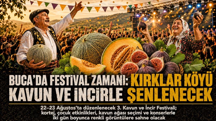 Buca’da Festival Zamanı: Kırklar Köyü Kavun ve İncirle Şenlenecek