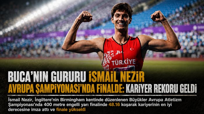 Buca’nın Gururu İsmail Nezir Avrupa Şampiyonası’nda Finalde: Kariyer Rekoru Geldi