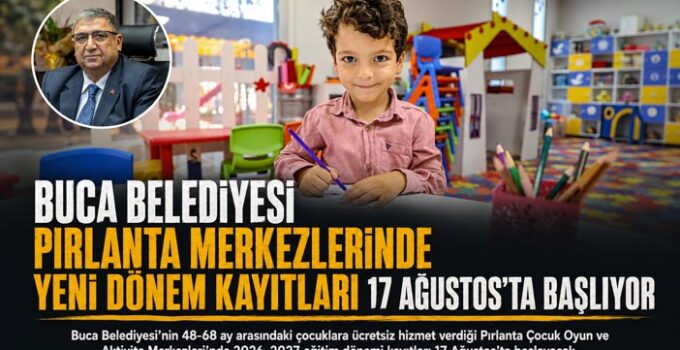 Buca Belediyesi Pırlanta Merkezlerinde Yeni Dönem Kayıtları 17 Ağustos’ta Başlıyor